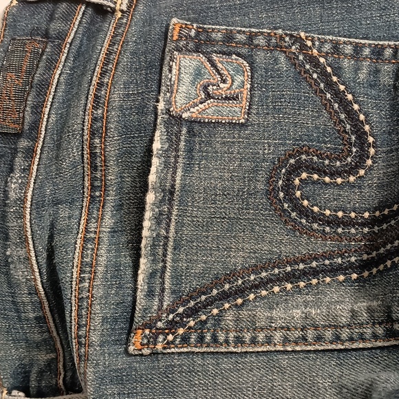 Citizens Of Humanity Boho Number 111 Stretch Low Waist Bootcut Jeans Size 27 - Picture 5 of 9